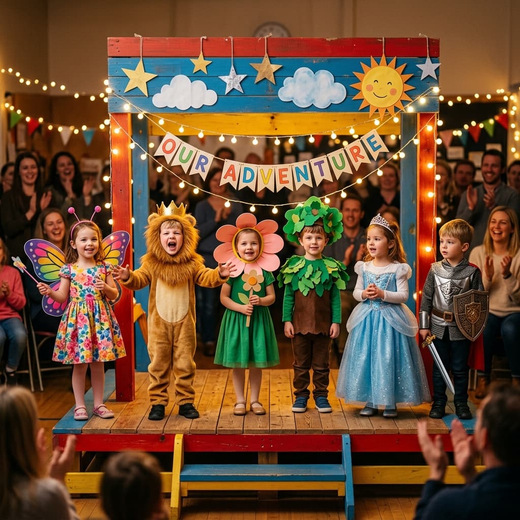 School stage event